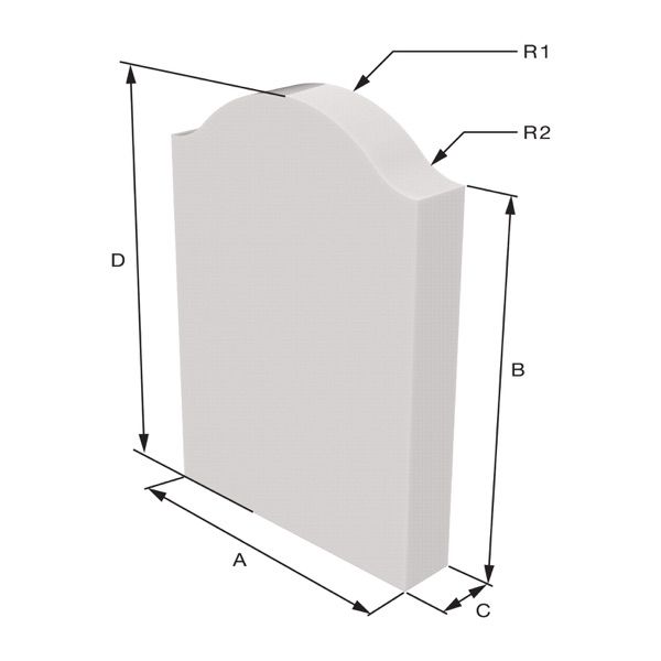 Cora model Sizing Dimensions