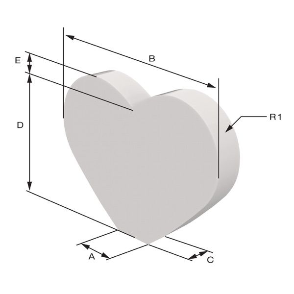 Maida model Sizing Dimensions