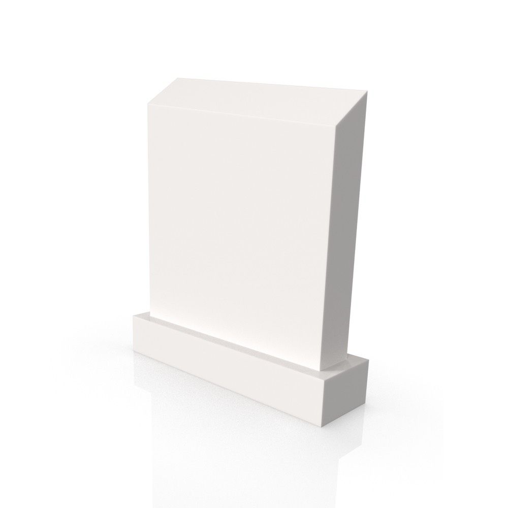 Nora with Standard Base in Glacier White