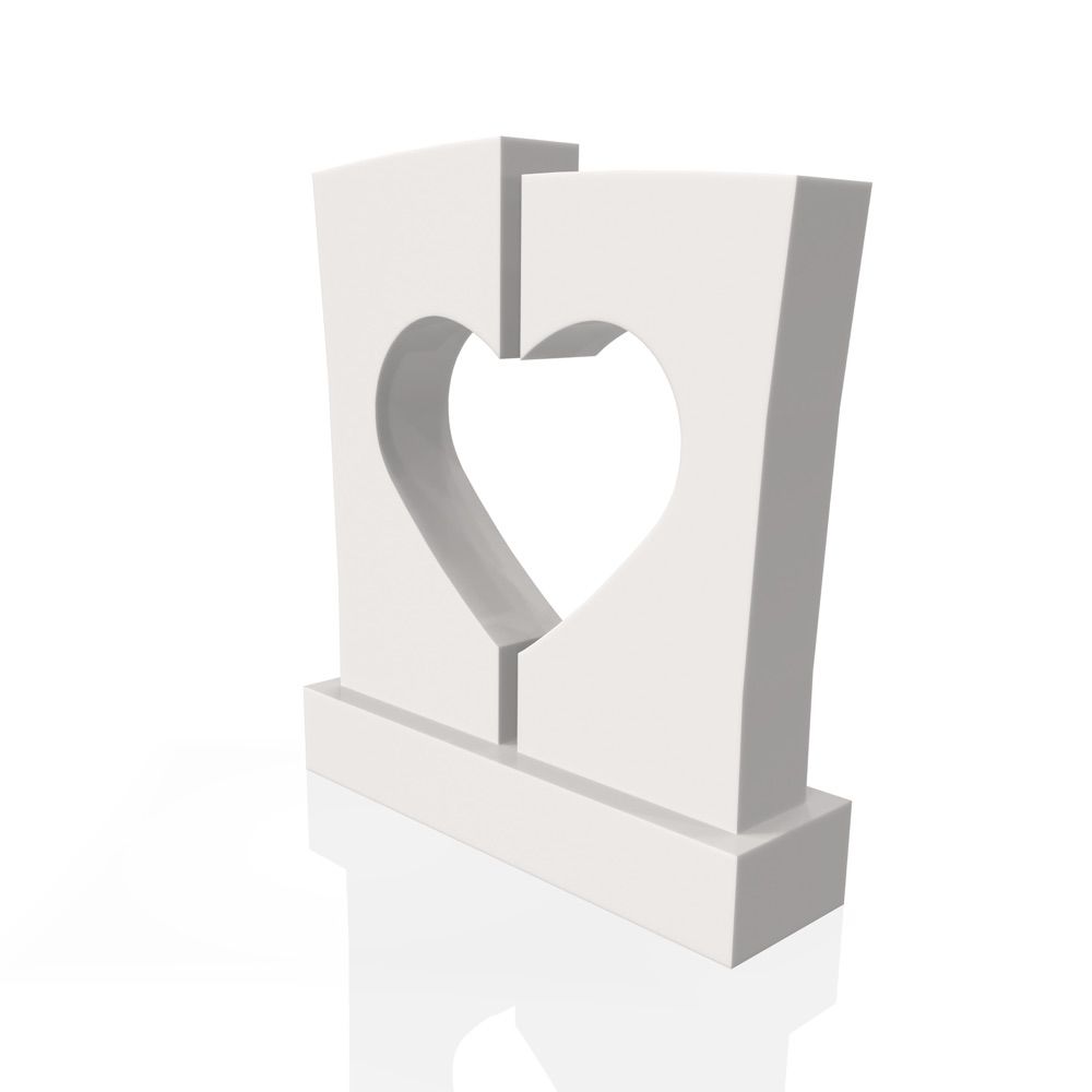 Josephine with Standard Base in Glacier White